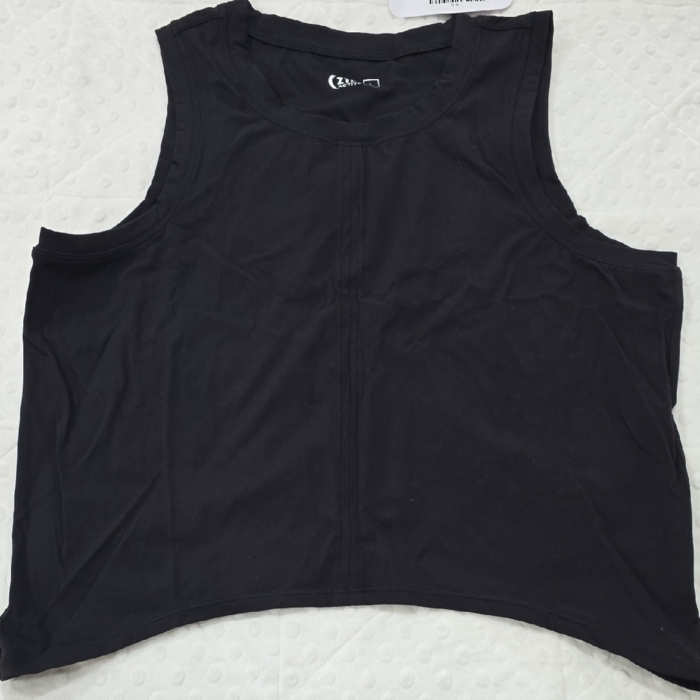 Classic Black Sleeveless Top